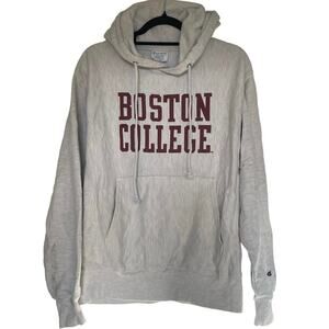 Boston College Champion Reverse Weave Hoodie Adult Medium